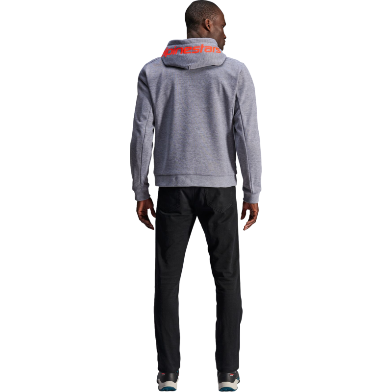 4200325-91992XL ALPINESTARS-ROAD JACKET/HOODIE CHROME V2 GRY/RED 2XL JACKET/HOODIE CHROME V2 GRY/RED 2XL JACKETS- TEXTILE MENS 