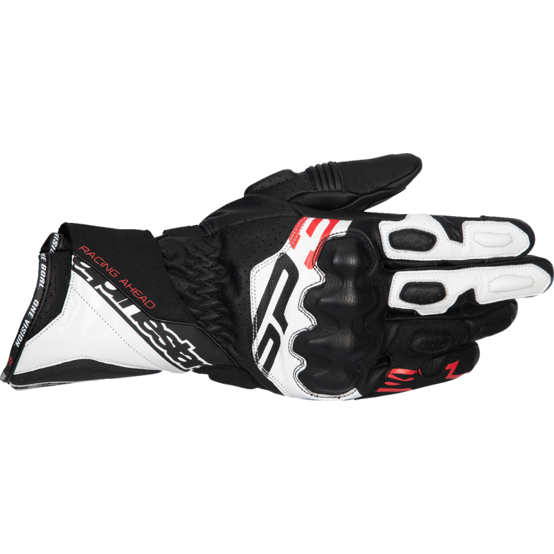 3550925-1231-XL ALPINESTARS-ROAD GLOVE SP-3 BLK/WHT/RD FLUO XL GLOVE SP-3 BLK/WHT/RD FLUO XL STREET SPORT GLOVES-MENS 