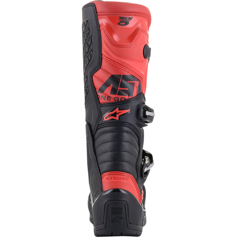 2015015-13-13 ALPINESTARS BOOT TECH 5 BK/RD 13 BOOT TECH 5 BK/RD 13 OFFROAD RIDING BOOTS - ADULT 