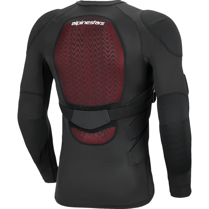 6500226-12-XL ALPINESTARS JACKET LS BIO-PLASMA LT BLK/WHT XL JACKET LS BIO-PLASMA LT BLK/WHT XL CHEST PROTECTION 