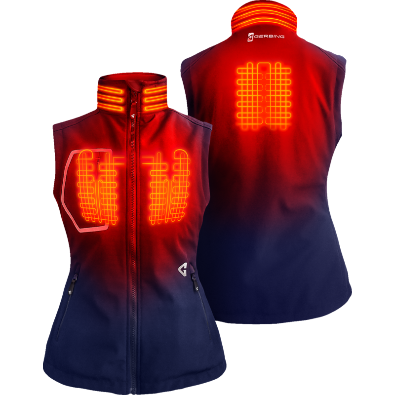 GER-TVST-7V-W-N-XS GERBING VEST WMN HEAT 7V TORRID 2 SOFTSHELL NV XS VEST WMN HEAT 7V TORRID 2 SOFTSHELL NV XS VESTS-LADIES 