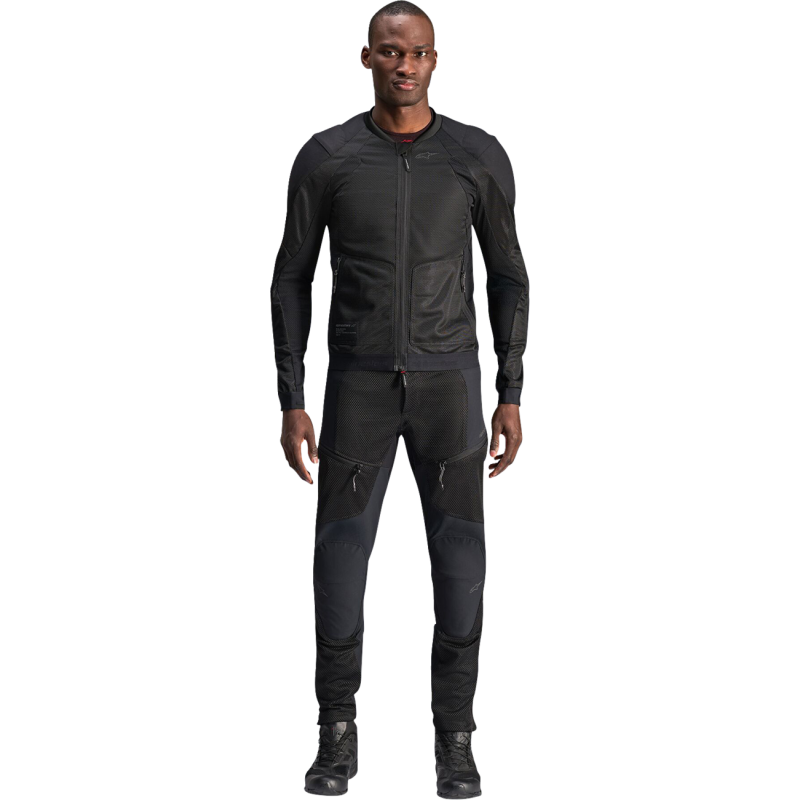 3301225-11003XL ALPINESTARS-ROAD JACKET TROOP AIR BLK/BLK 3XL JACKET TROOP AIR BLK/BLK 3XL JACKETS- TEXTILE MENS 