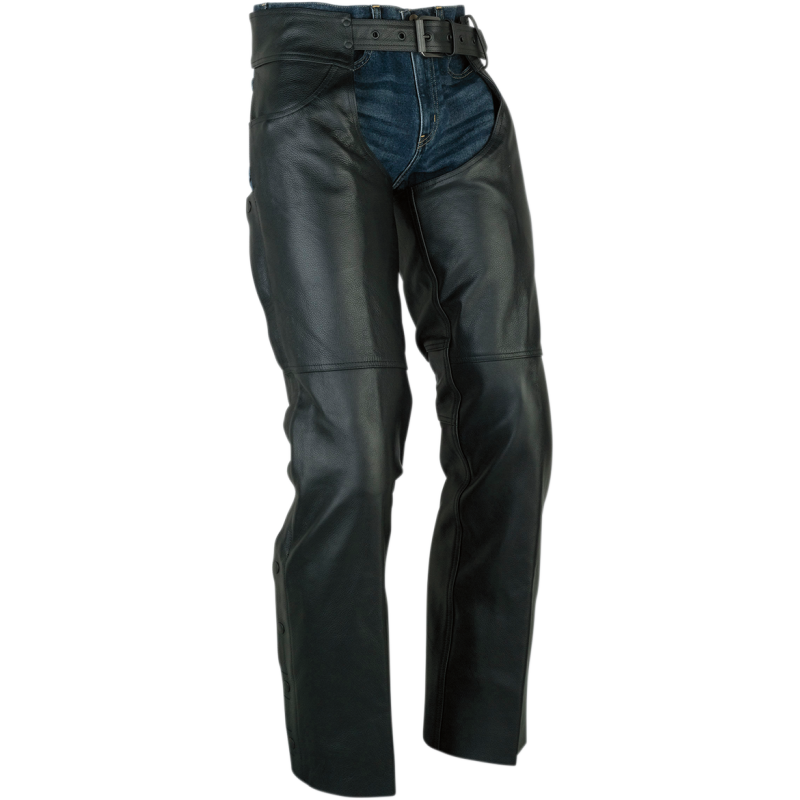 2812-0027 Z1R CHAPS SABOT BK 5X CHAPS SABOT BK 5X CHAPS-LEATHER MENS 