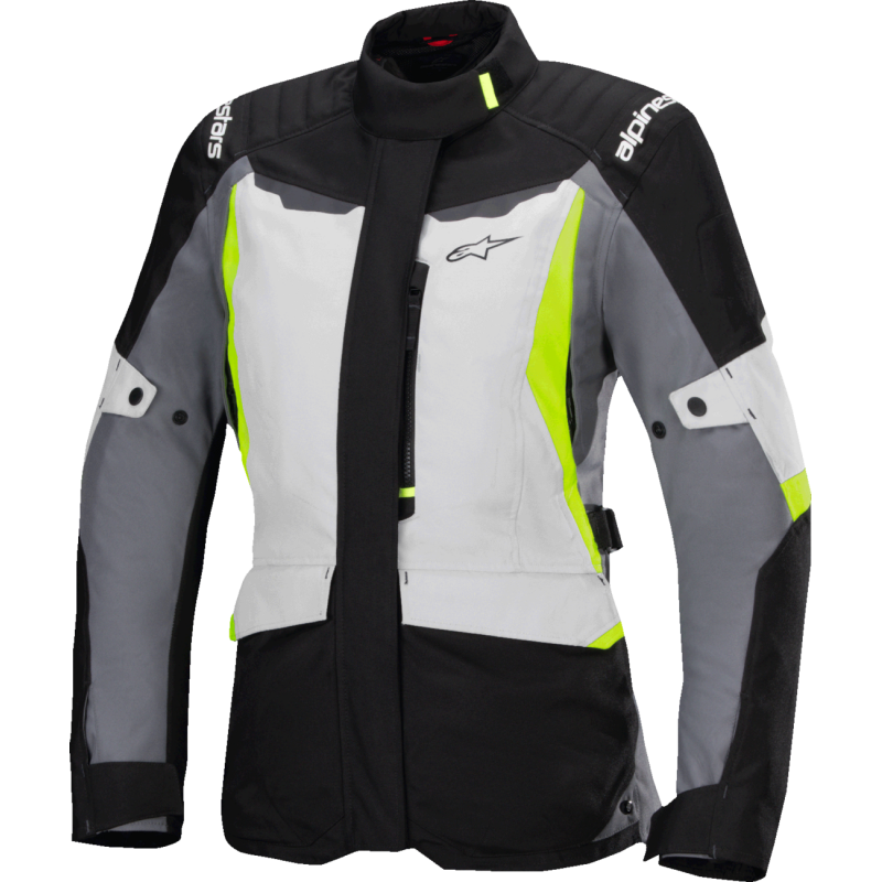 3210325-9145-XL ALPINESTARS-ROAD JACKET STELLA ST-1 WP GRY/BLK/YW XL JACKET STELLA ST-1 WP GRY/BLK/YW XL JACKETS-TEXTILE LADIES 