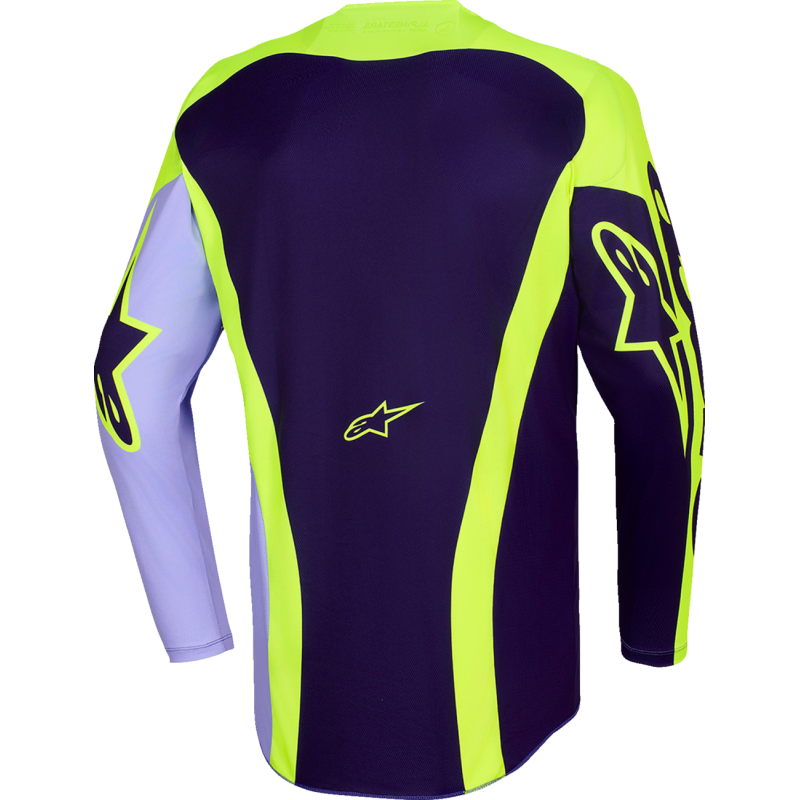 3760426-3175-XL ALPINESTARS JERSEY RACER PORTL PURPLE/YEL XL JERSEY RACER PORTL PURPLE/YEL XL JERSEYS-MENS 