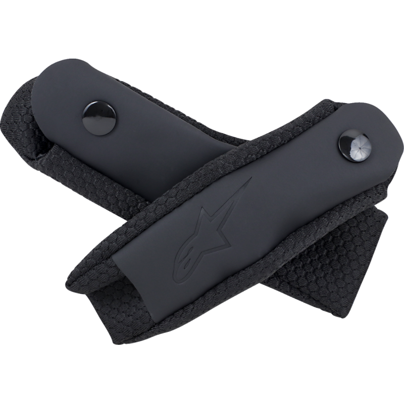 898331910M/L ALPINESTARS CHIN STRAP SET BK OS CHIN STRAP SET BK OS INTERIOR HELMET PARTS 