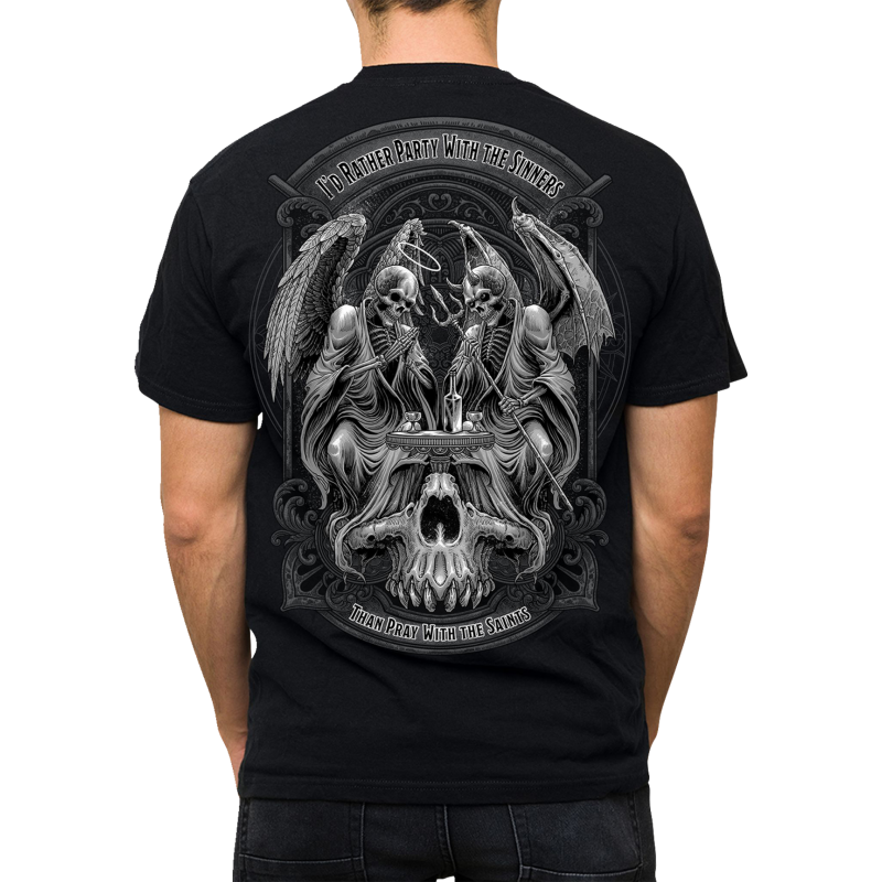 LT20905-5XL LETHAL-THREAT TEE PARTYSNRS BLK 5X TEE PARTYSNRS BLK 5X T-SHIRTS-MENS 