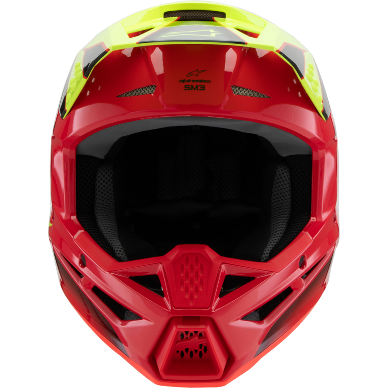 8301725-3051-YM ALPINESTARS HELMET SM3 YTH FRAY R/Y/B M ECE06 HELMET SM3 YTH FRAY R/Y/B M ECE06 OFFROAD FULL FACE 1-PC CHILD HELMET 