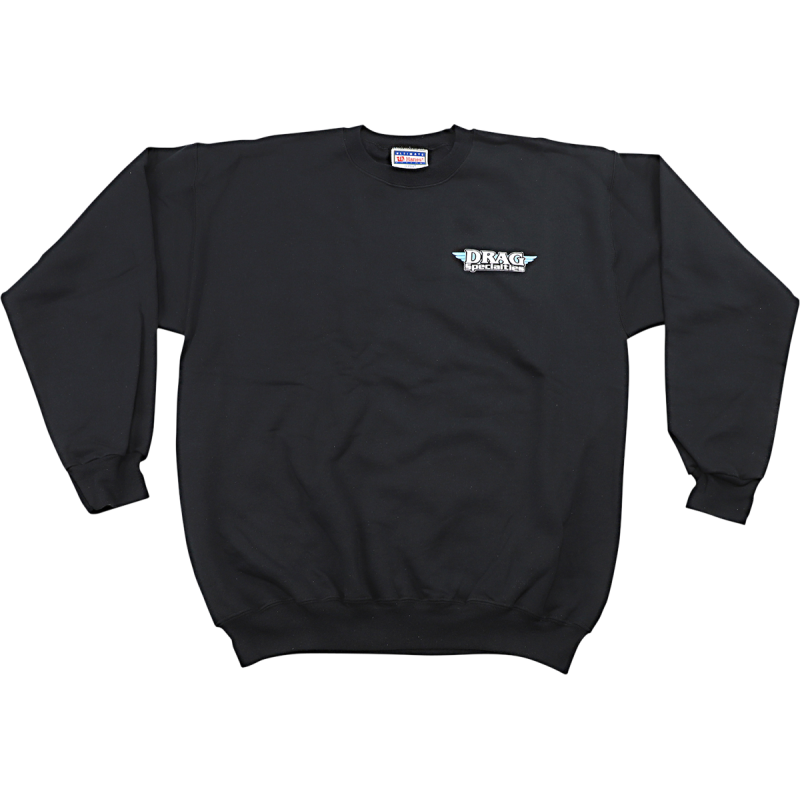 DS-111828 DRAG-SPECIALTIES X LARGE BLACK DRAG SWEATSHIRT X LARGE BLACK DRAG SWEATSHIRT MISC CASUAL APPAREL 