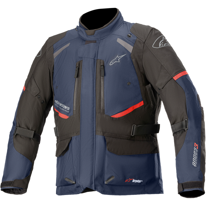 3207521-7109-S ALPINESTARS-ROAD JACKET ANDES V3 BL/BK S JACKET ANDES V3 BL/BK S JACKETS- TEXTILE MENS 