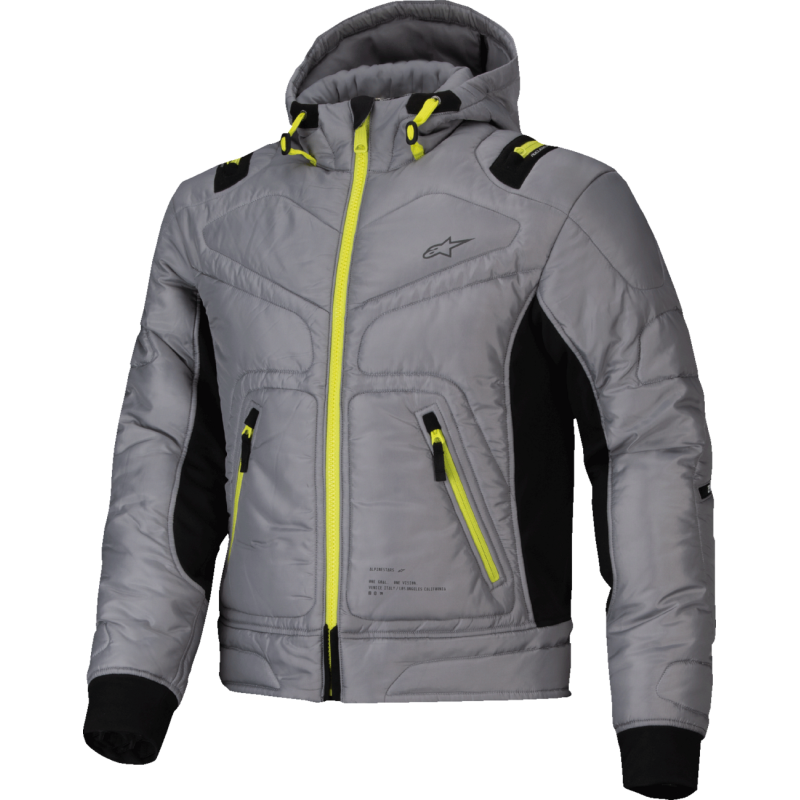 3200925-9143-XL ALPINESTARS-ROAD JACKET MOHOBBS WP GRY/LIME XL JACKET MOHOBBS WP GRY/LIME XL JACKETS- TEXTILE MENS 