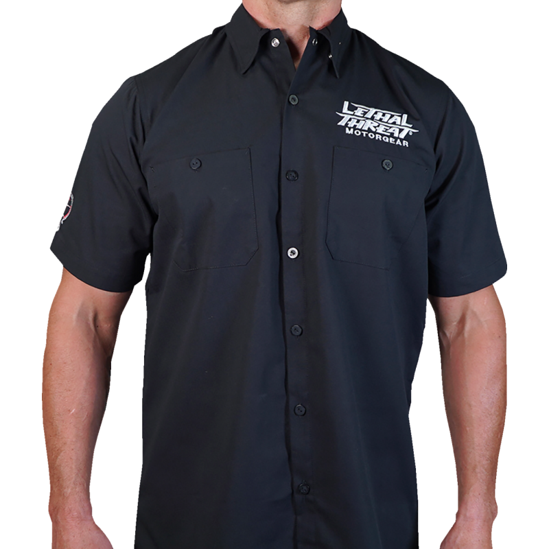 FE50133-4XL LETHAL-THREAT SHRT LET IT RIDE BK 4XL SHRT LET IT RIDE BK 4XL SHIRTS-MENS 