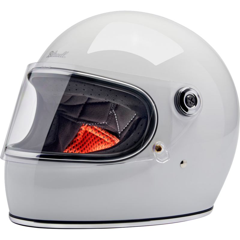1003-104-505 BILTWELL GRINGO S GLOSS WHITE XL GRINGO S GLOSS WHITE XL STREET FULL FACE ADULT HELMET 