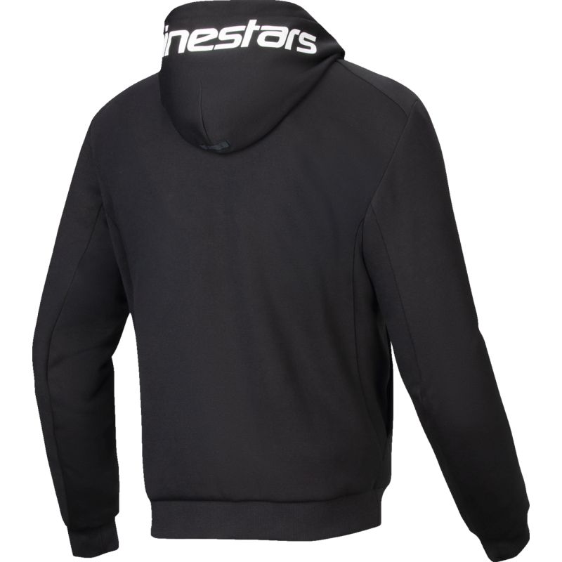 4200325-12-XL ALPINESTARS-ROAD JACKET/HOODIE CHROME V2 BLK/WHT XL JACKET/HOODIE CHROME V2 BLK/WHT XL JACKETS- TEXTILE MENS 