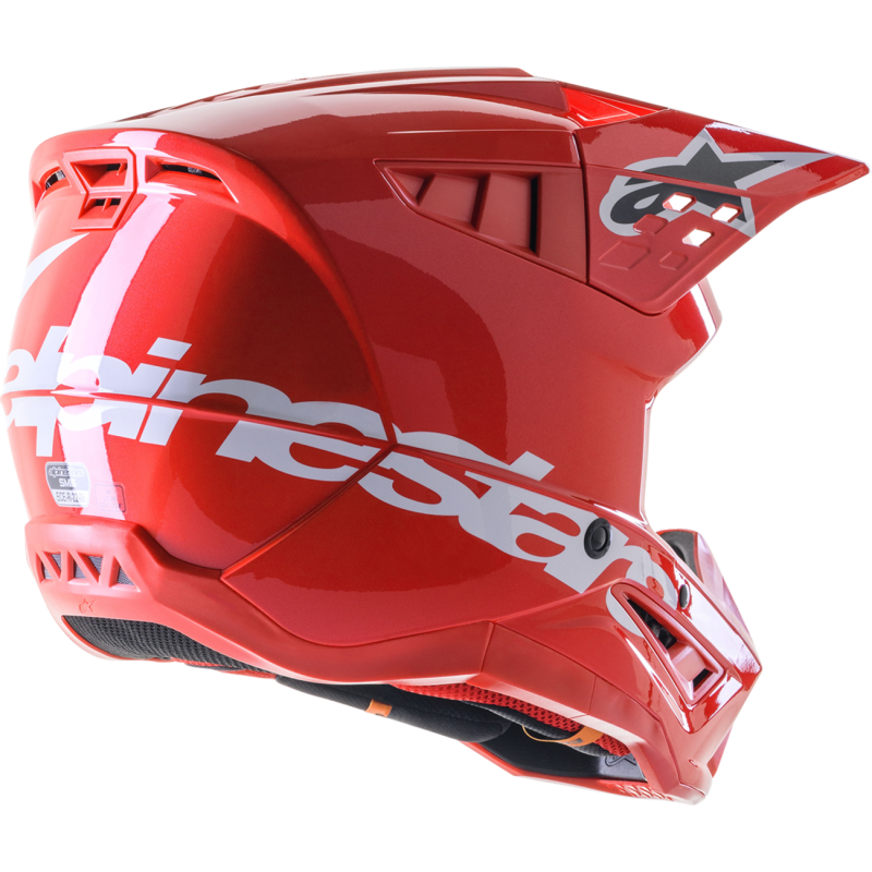 8306323-3010-XS ALPINESTARS HELMET SM5 CORP RED XS HELMET SM5 CORP RED XS OFFROAD FULL FACE 1-PC ADULT HELMET 