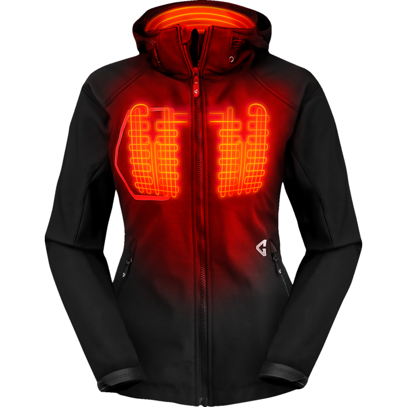 GER-TJKT-7V-W-B-XXL GERBING JACKET WMN HEAT 7V TORRID 2 SOFTSHELL 2X JACKET WMN HEAT 7V TORRID 2 SOFTSHELL 2X JACKETS-TEXTILE LADIES 