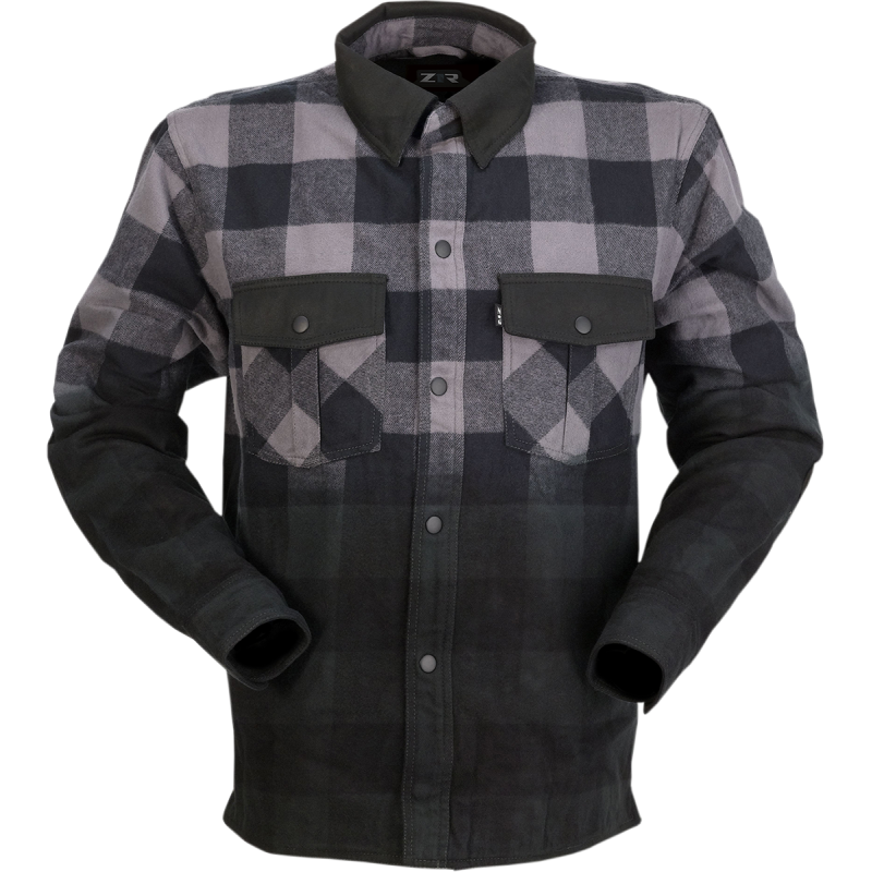 2840-0163 Z1R SHIRT DUKE FLANELGY/BK 4X SHIRT DUKE FLANELGY/BK 4X APPAREL PARTS & ACCESSORIES 