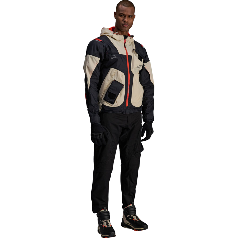 3301625-1489-XL ALPINESTARS-ROAD JACKET MOGRESS AIR BLK/ALMOND/ORG XL JACKET MOGRESS AIR BLK/ALMOND/ORG XL JACKETS- TEXTILE MENS 