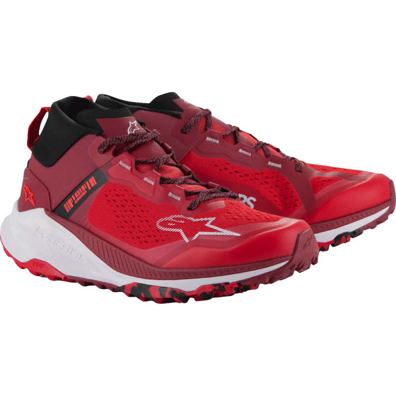 2654825-3045-8 ALPINESTARS-ROAD SHOES META XR V2 BRRD/DKRD/WH 8 SHOES META XR V2 BRRD/DKRD/WH 8 SPORT RIDING SHOES 