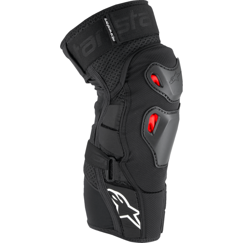 6503125-132-SM ALPINESTARS BIO PRO PLSMA KNEE PRTCT BLK/RD/WHT S/M BIO PRO PLSMA KNEE PRTCT BLK/RD/WHT S/M KNEE PROTECTION 