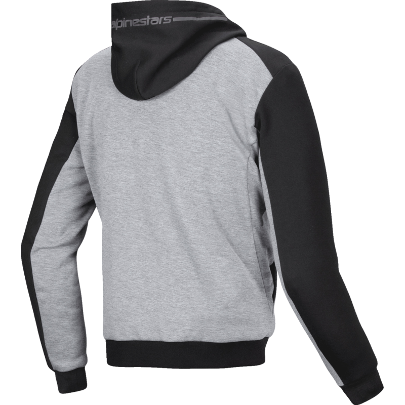 4200325-1473-XL ALPINESTARS-ROAD JACKET/HOODIE CHROME V2 BK/GRY/RED XL JACKET/HOODIE CHROME V2 BK/GRY/RED XL JACKETS- TEXTILE MENS 