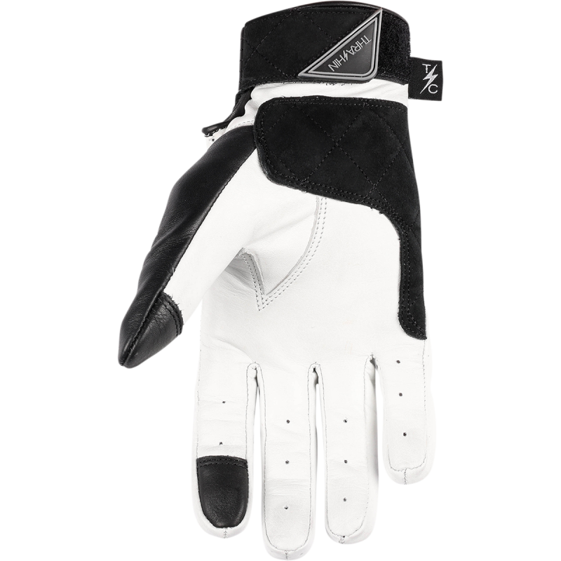 TBG-00-12 THRASHIN-SUPPLY-CO. GLOVES BOXER WHT 2X GLOVES BOXER WHT 2X STREET SPORT GLOVES-MENS 
