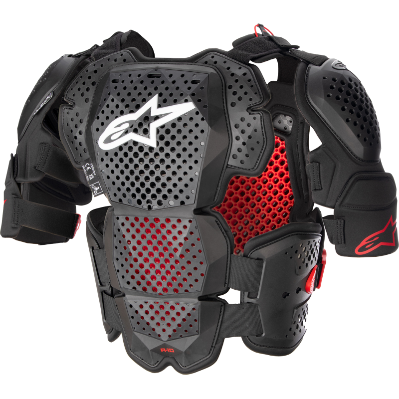 6700523-1431-XS ALPINESTARS ROOST GRD A10 V2 B/R XS/S ROOST GRD A10 V2 B/R XS/S CHEST PROTECTION 