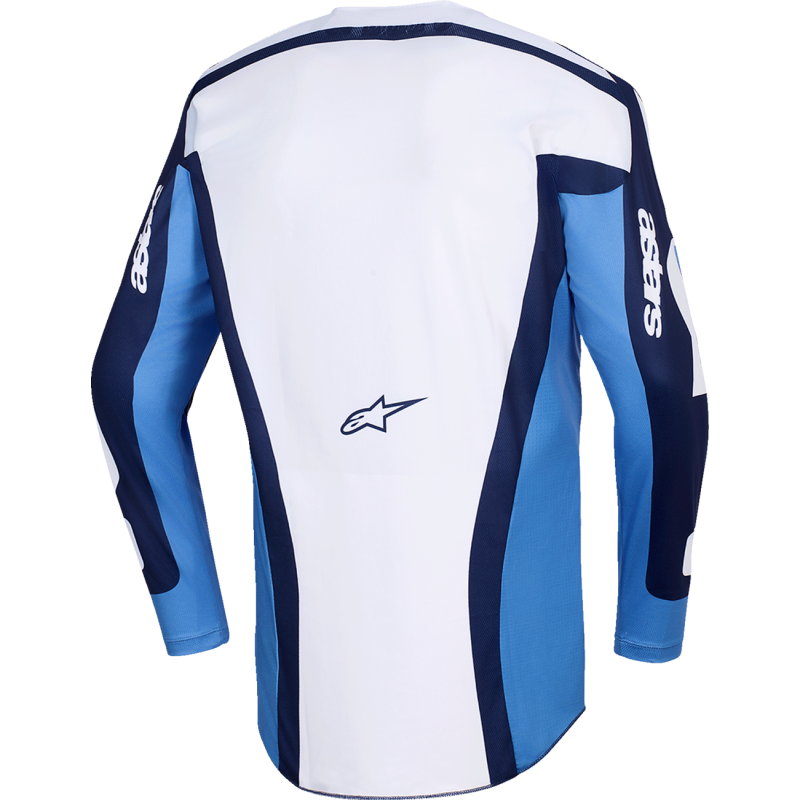 3760326-7262-S ALPINESTARS JERSEY RACER RIWAY BLUE/WHITE S JERSEY RACER RIWAY BLUE/WHITE S JERSEYS-MENS 