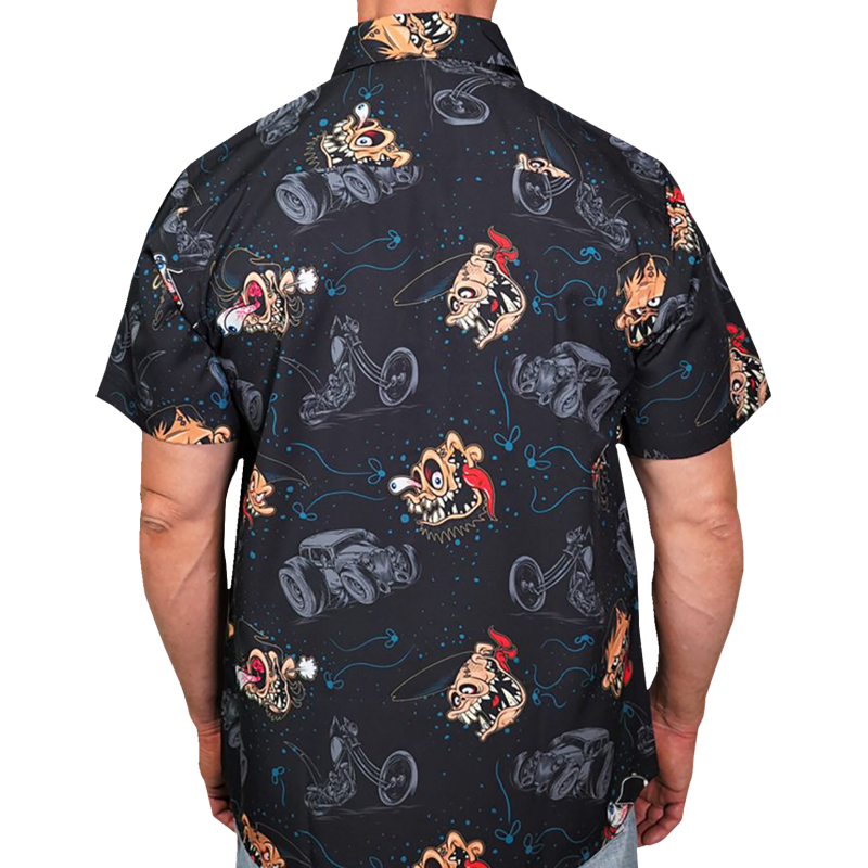MG60130-4XL LETHAL-THREAT SHIRT MONSTRBLT BLK 4X SHIRT MONSTRBLT BLK 4X SHIRTS-MENS 