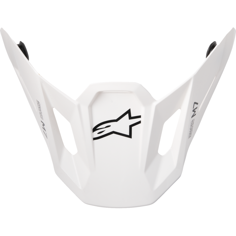 8980826-2180 ALPINESTARS VISOR SM7 WHITE-GLOSS VISOR SM7 WHITE-GLOSS VISORS & PEAKS 