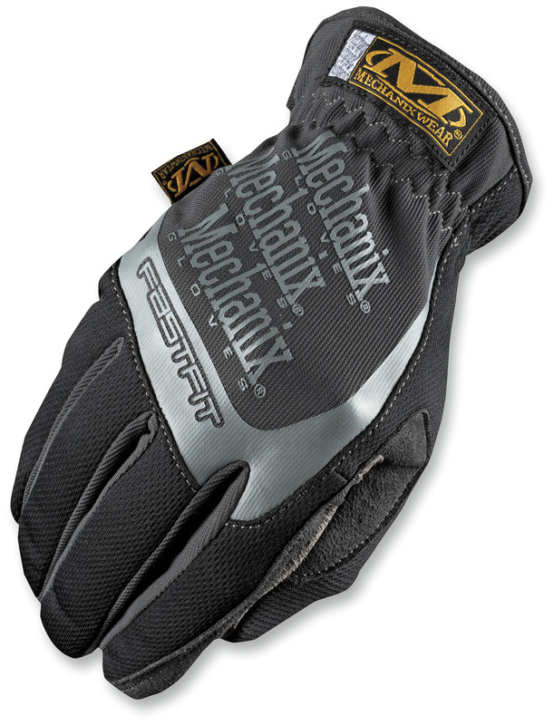 CA-MFF-05-012 MECHANIX-WEAR MW FAST FIT GLOVES BLK 12 MW FAST FIT GLOVES BLK 12 UTILITY GLOVES 