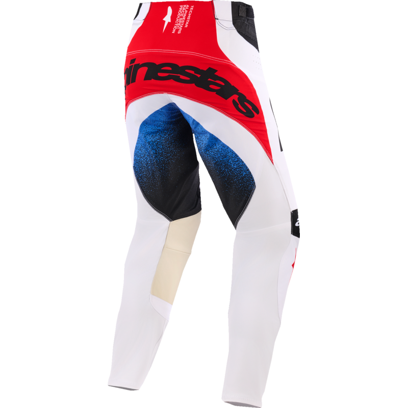 3720926-123-38 ALPINESTARS PANT TECHSTAR KNIF BLK/WH/RED 38 PANT TECHSTAR KNIF BLK/WH/RED 38 PANTS-MENS 
