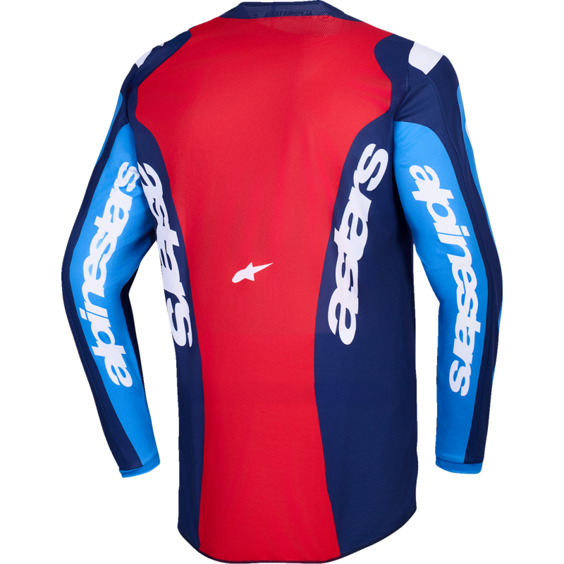 3761126-730-XL ALPINESTARS JERSEY FLUID GRID BLUE/RED XL JERSEY FLUID GRID BLUE/RED XL JERSEYS-MENS 