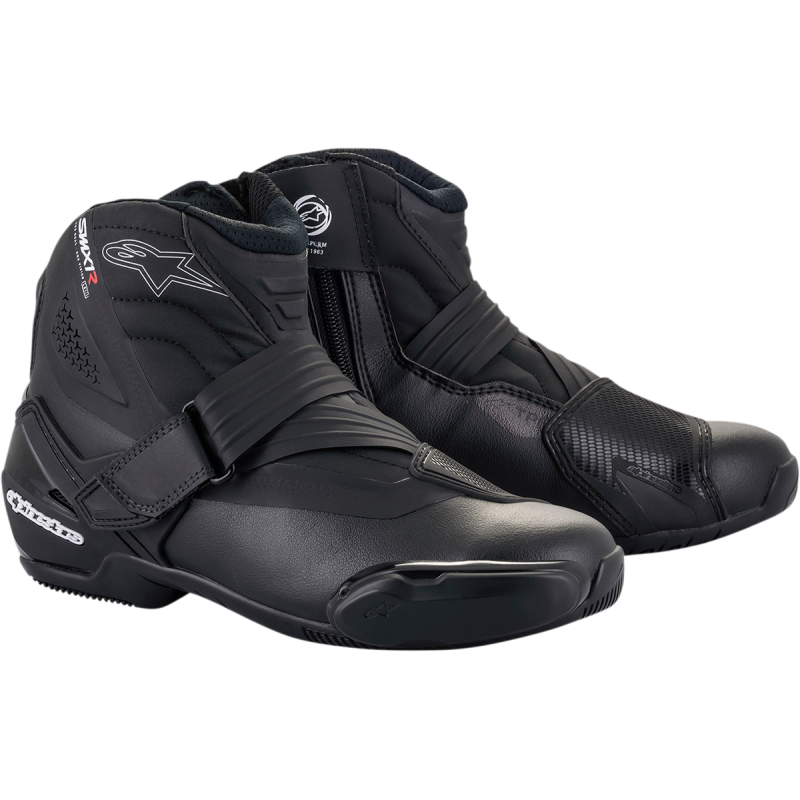 2224521-10-47 ALPINESTARS-ROAD BOOT SMX-1R V2 BK 47 BOOT SMX-1R V2 BK 47 STREET-TOURING BOOTS 