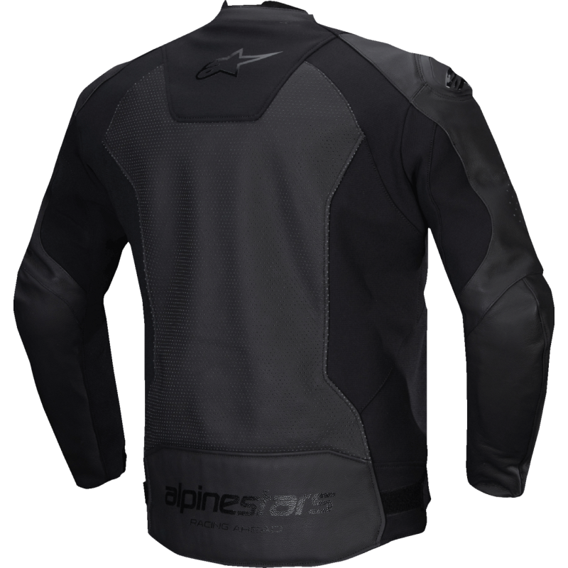 3103625-1100-64 ALPINESTARS-ROAD JACKET FASTER V3 AIRFLOW LTHR BLK/BLK 64 JACKET FASTER V3 AIRFLOW LTHR BLK/BLK 64 JACKETS-LEATHER-MENS 