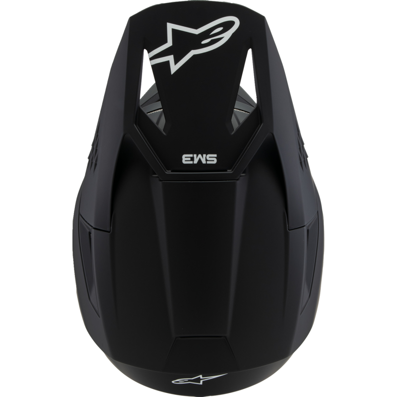 8302425-110-YS ALPINESTARS HELMET SM3 YOUTH SOLID MATTE BK S ECE06 HELMET SM3 YOUTH SOLID MATTE BK S ECE06 OFFROAD FULL FACE 1-PC CHILD HELMET 
