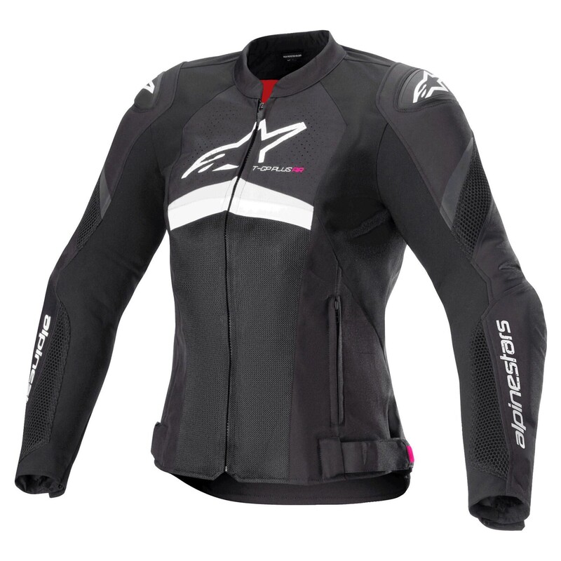 3310624-12-XL ALPINESTARS-ROAD JKT 4W T-GP PLUS V4 AIR BK/WH XL JKT 4W T-GP PLUS V4 AIR BK/WH XL JACKETS-TEXTILE LADIES 