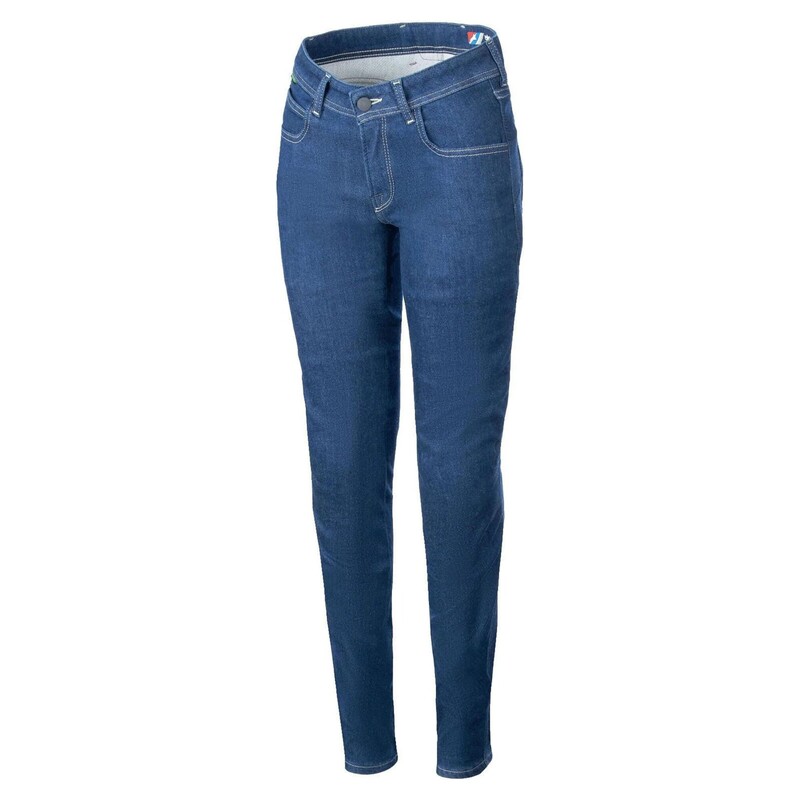 3338524-7202-34 ALPINESTARS-ROAD PANT 4W DAISY V3 BLUE 34 PANT 4W DAISY V3 BLUE 34 PANTS-TEXTILE LADIES 