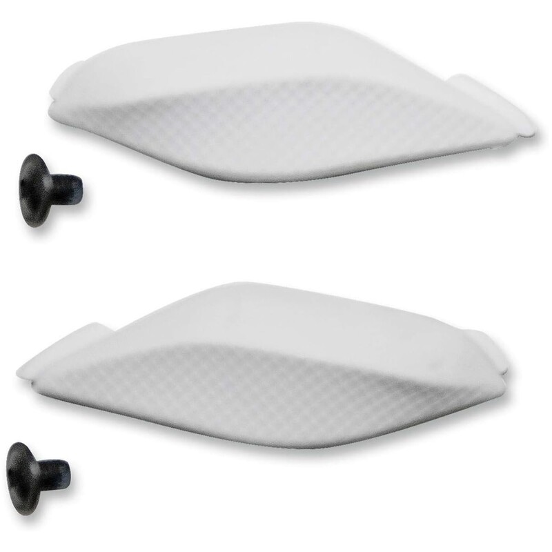 25SSLI-20 ALPINESTARS-ROAD SHIN SLIDER SUPERTECH WHITE SHIN SLIDER SUPERTECH WHITE FOOTWEAR PARTS & ACCESSORIES 