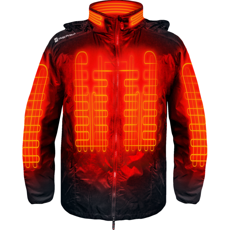 GER-JKLN-PK-3XL-BLK GERBING JACKET HEAT 12V LINER 2 3X JACKET HEAT 12V LINER 2 3X JACKETS- TEXTILE MENS 