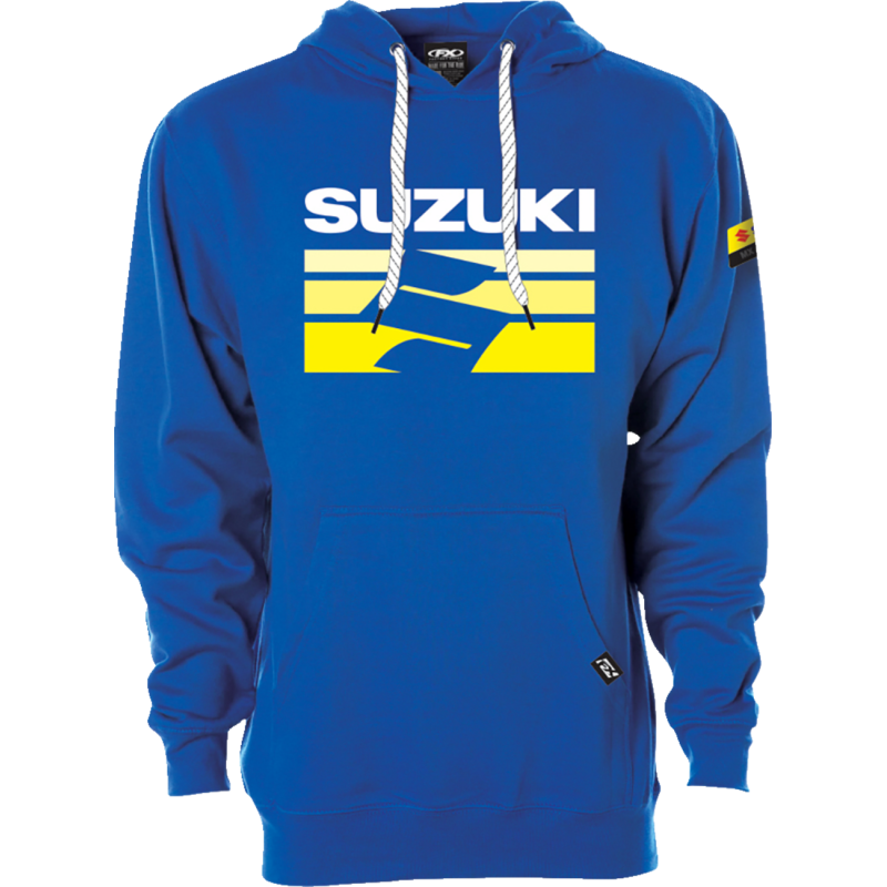27-88408 FACTORY-EFFEX SUZ VERTICAL PULLOVER RYL XXL SUZ VERTICAL PULLOVER RYL XXL SWEATS-MENS 