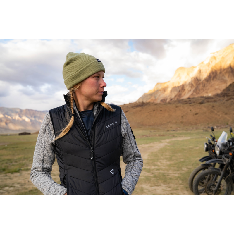 GER-KPVST-7V-W-B-XS GERBING VEST WMN HEAT 7V KHIONE 2 PUFFER XS VEST WMN HEAT 7V KHIONE 2 PUFFER XS VESTS-LADIES 