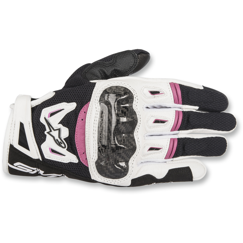 3517717-1239-XS ALPINESTARS-ROAD GLOVE 4W SMX-2 AC BWP XS GLOVE 4W SMX-2 AC BWP XS STREET SPORT GLOVES-LADIES 