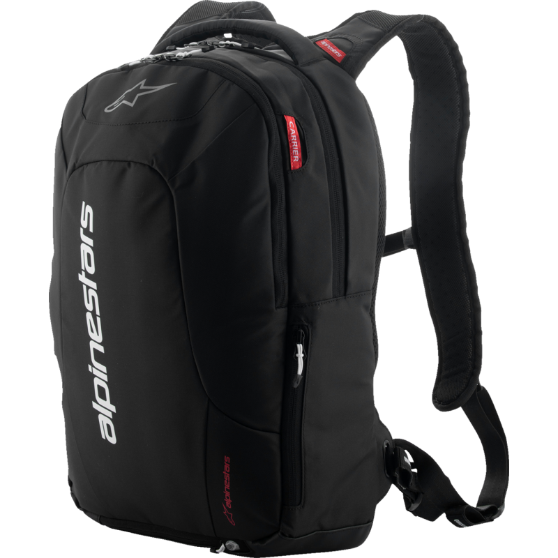 6100325-12 ALPINESTARS-ROAD BACKPACK CITY HUNTER V2 BLK/WHT BACKPACK CITY HUNTER V2 BLK/WHT BACKPACKS 
