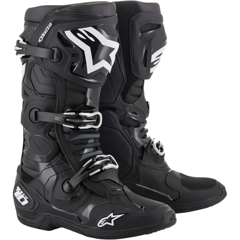 2010020-10-9 ALPINESTARS BOOT TECH 10 BK 9 BOOT TECH 10 BK 9 OFFROAD RIDING BOOTS - ADULT 