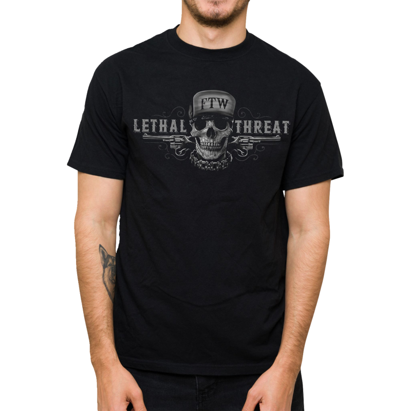 LT20904-5XL LETHAL-THREAT TEE FRIENDORFOE BLK 5X TEE FRIENDORFOE BLK 5X T-SHIRTS-MENS 