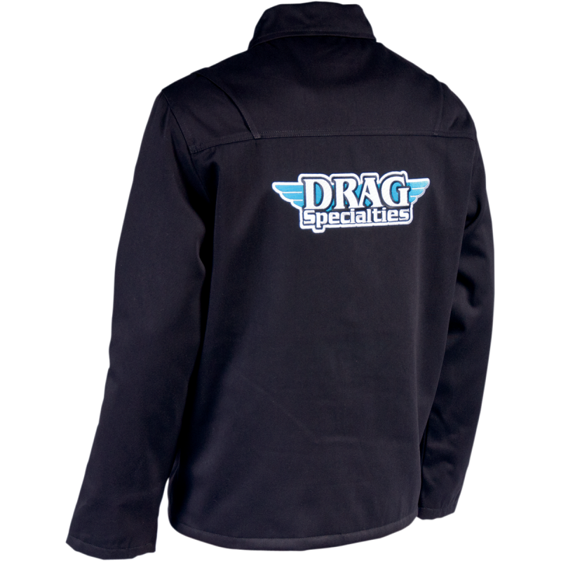 3001-0262 THROTTLE-THREADS DRAG JACKET BLACK X-LARGE DRAG JACKET BLACK X-LARGE JACKETS-MENS 