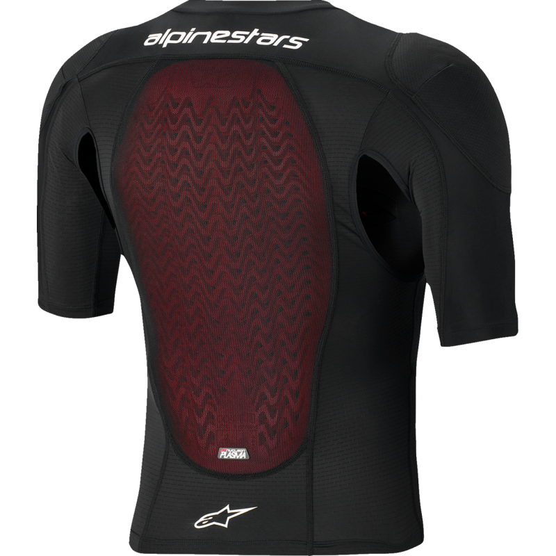 6500826-12-XL ALPINESTARS JACKET SS BIO-PLASMA LT BLK/WHT XL JACKET SS BIO-PLASMA LT BLK/WHT XL CHEST PROTECTION 