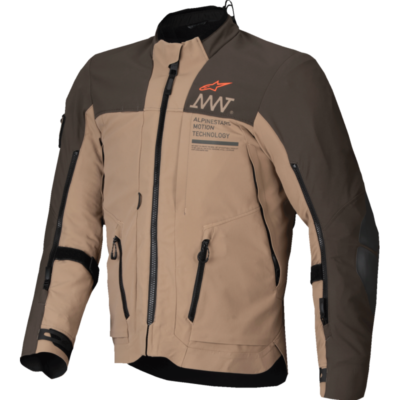 3200425-8018-XL ALPINESTARS-ROAD JACKET AMT-8 STRETCH  DRYSTAR XF DK BR/DK KH XL JACKET AMT-8 STRETCH  DRYSTAR XF DK BR/DK KH XL JACKETS- TEXTILE MENS 
