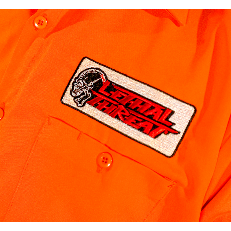 DG60173-4XL LETHAL-THREAT SHRT ROLLRIGHT WRK OR 4XL SHRT ROLLRIGHT WRK OR 4XL SHIRTS-MENS 